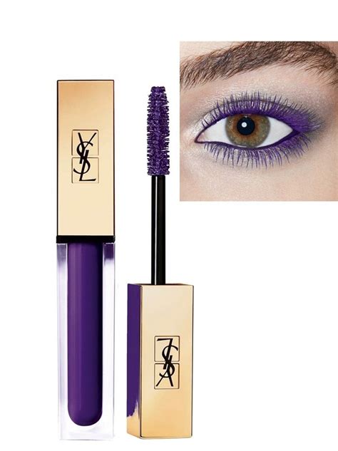 yves saint laurent vinyl couture mascara purple|ysl faux cils mascara.